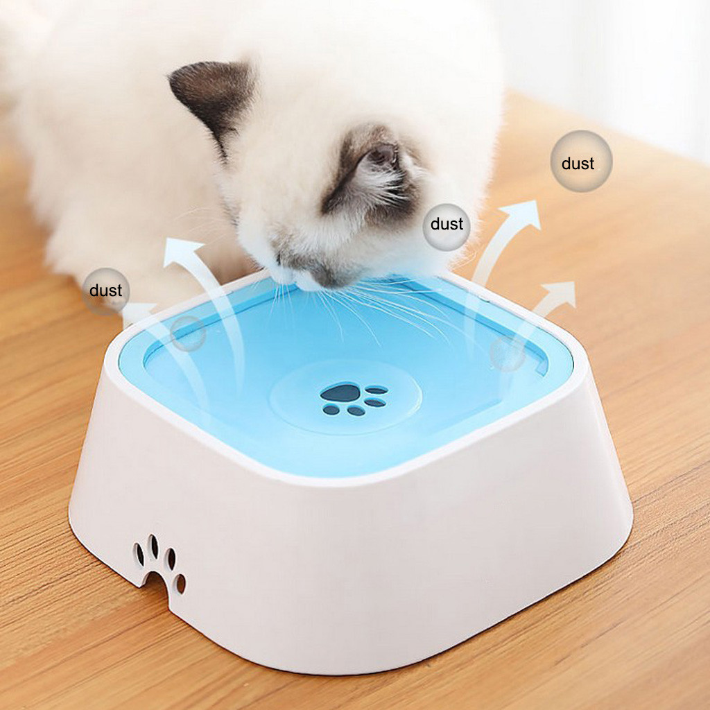 Portable Antigulping Dog Water Bowl With Vehicle Carrying Capability Floating Slow Feed Design Enhanced Hydration Control - 10