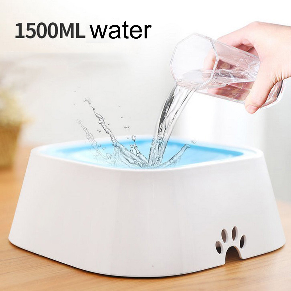 Portable Antigulping Dog Water Bowl With Vehicle Carrying Capability Floating Slow Feed Design Enhanced Hydration Control - 9