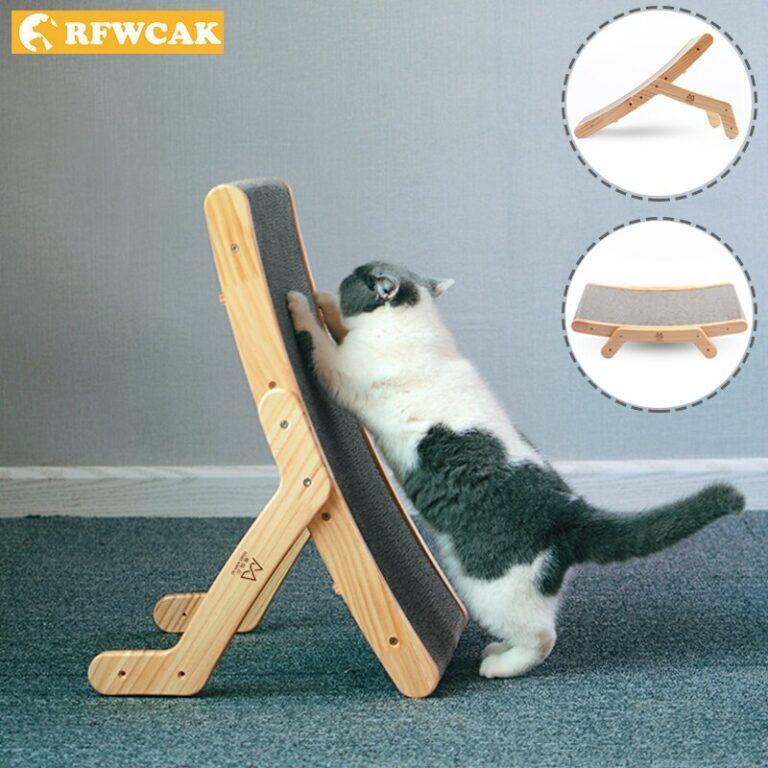 Rfwcak Adjustable Cat Scratcher Corrugated Paper Cats Scratch Board