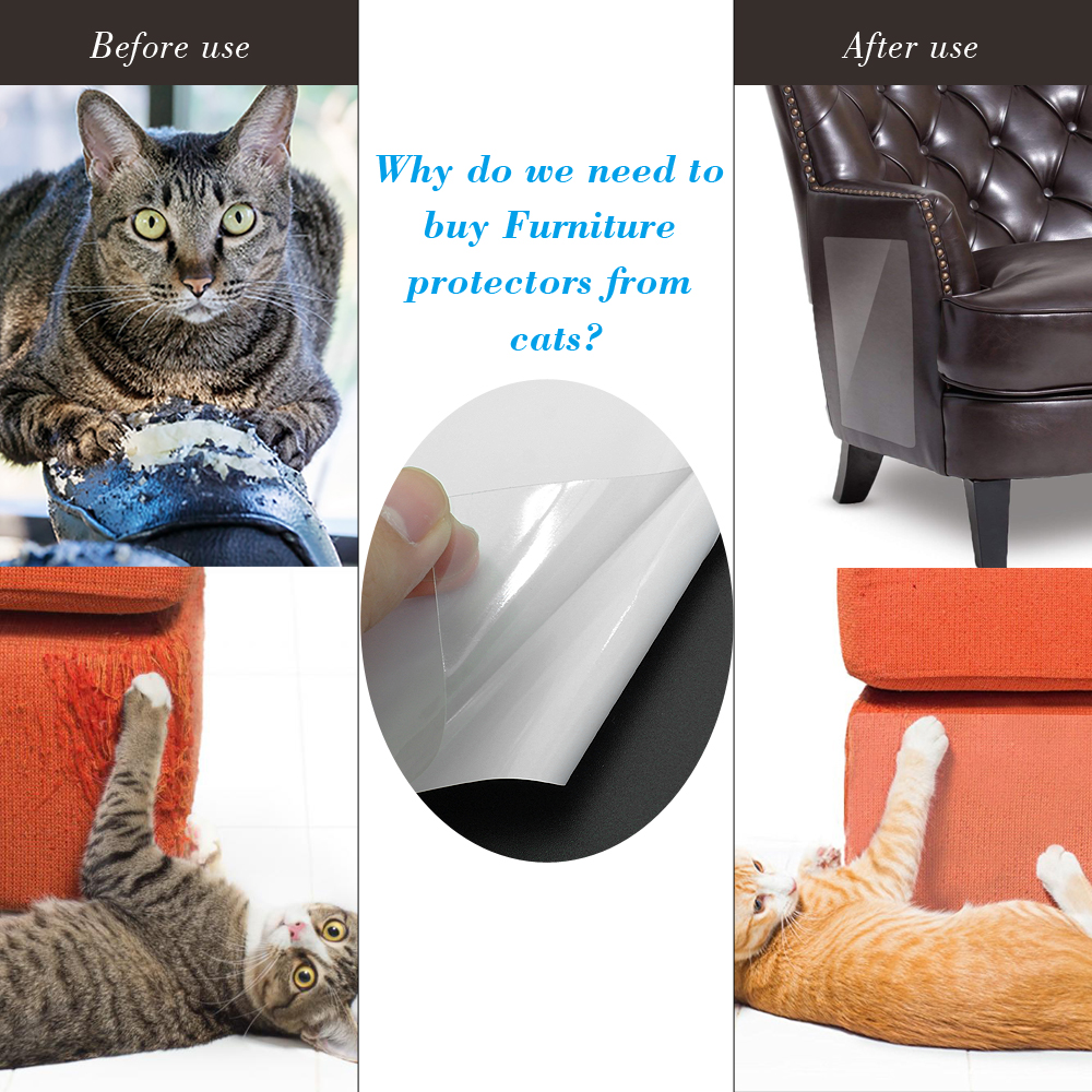 2piece Cat Scratching Post Set Durable Kitten Scratch Board Interactive Toy Furniture Protector Claw Guard For Sofa Door Chair - 4