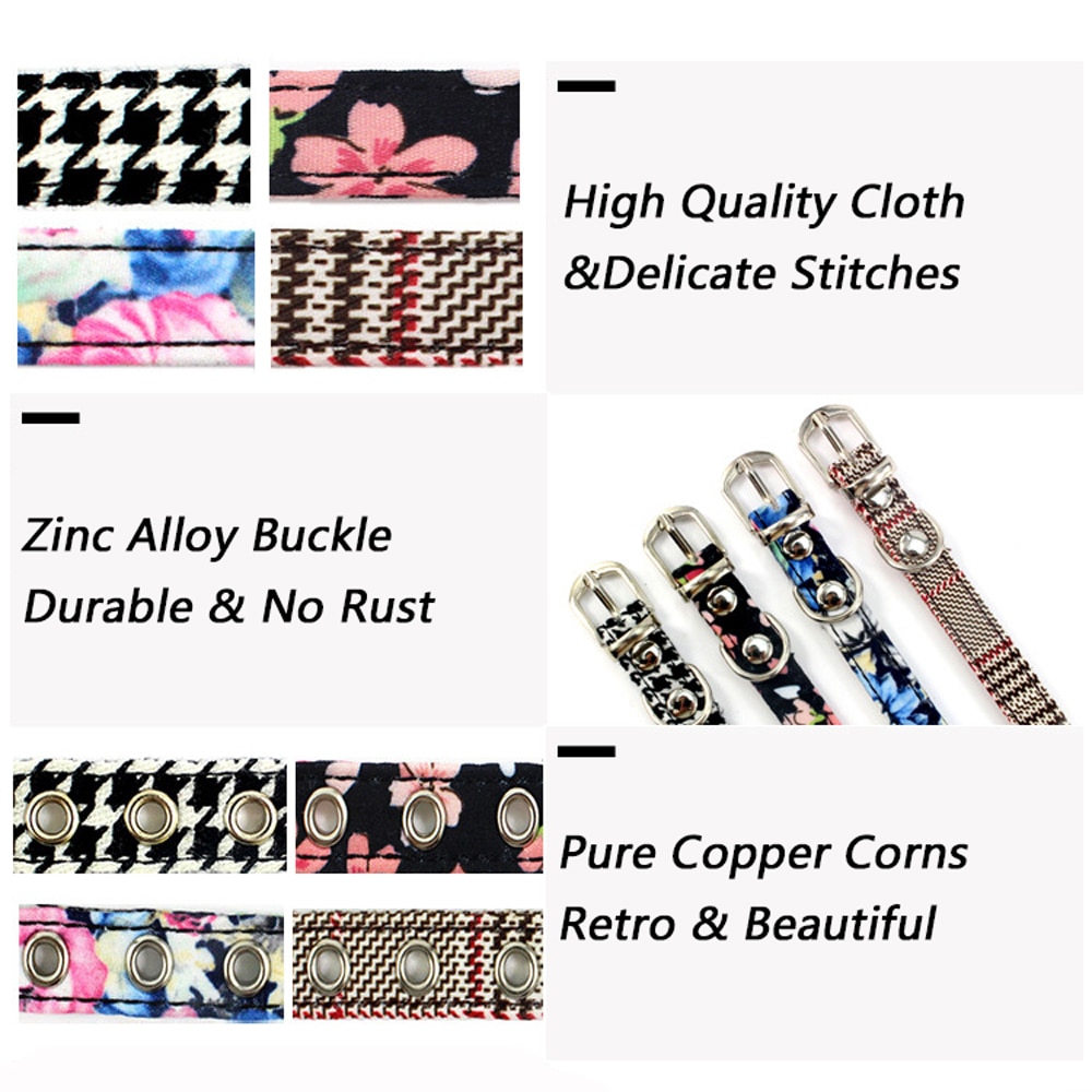 Personalized Cat Collar Laser Engraved Fashion For Cats Kitten With Id Tags Female Pet Products - 4