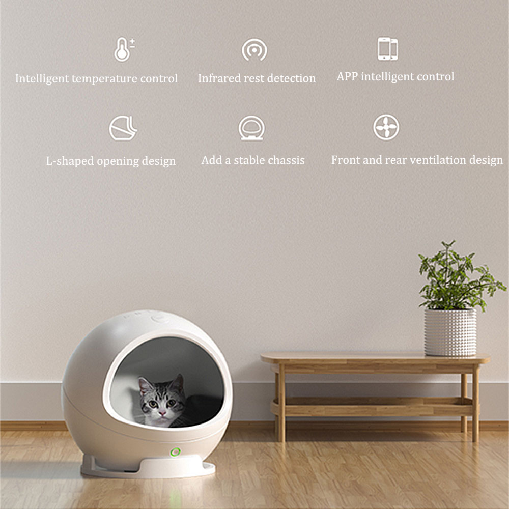 Wifienabled Petkit Bed For Small Cats Dogs Comfortable Sleeping Mat Wireless Pet House - 4