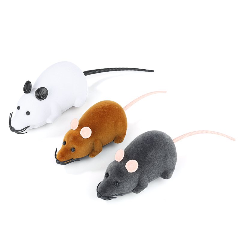 Remote Control Electronic Rc Mouse Toy For Cats 8 Vibrant Colors Wireless Simulation Rat Mice Interactive Kitten Toy - 6