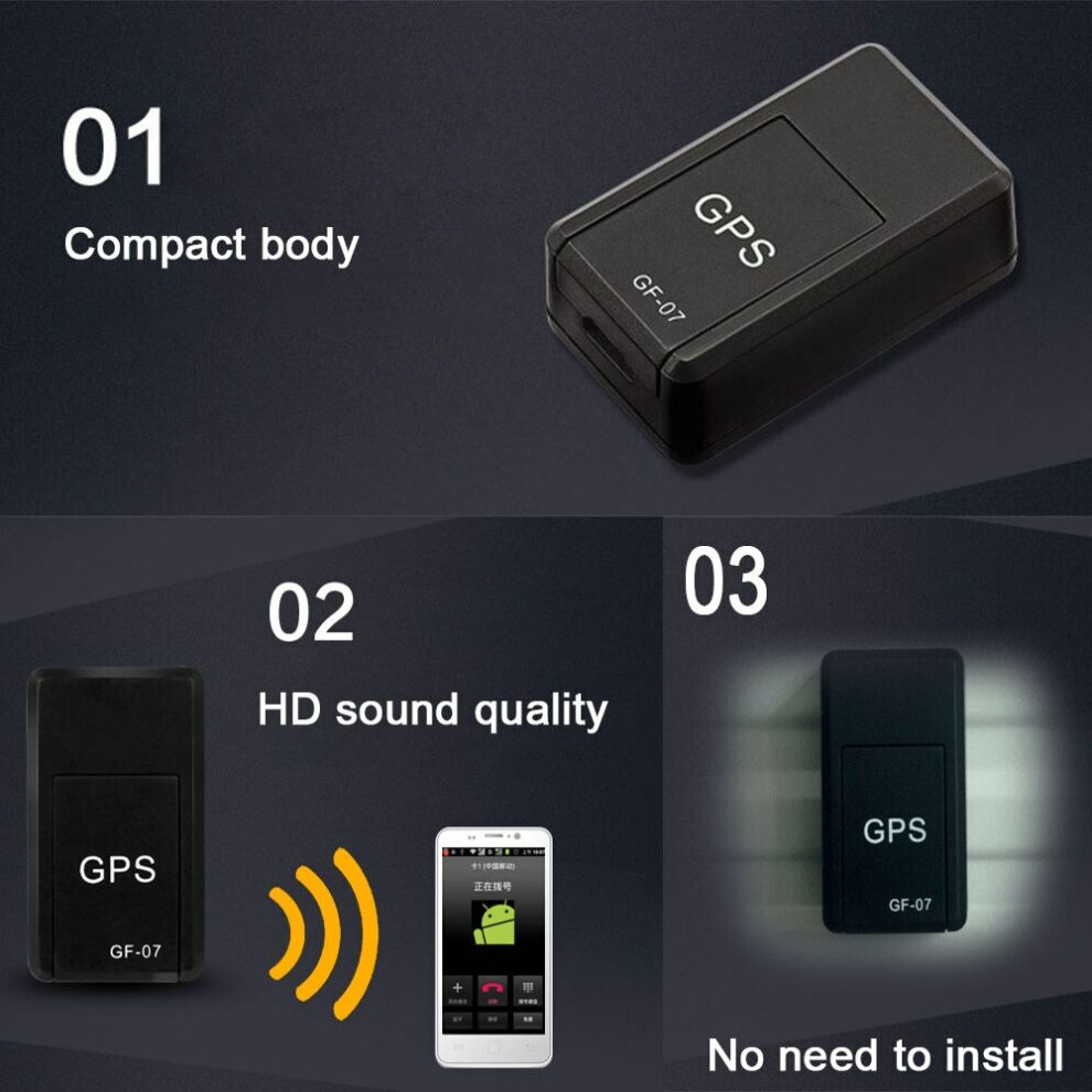 Gf07 Mini Gps Tracker Vehicle Locator Antiloss Personal Tracer