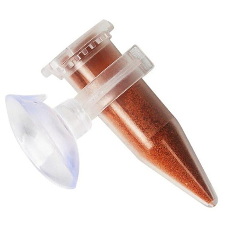 Automatic Aquarium Fish Feeder With Suction Tapered Worm Funnel Cup