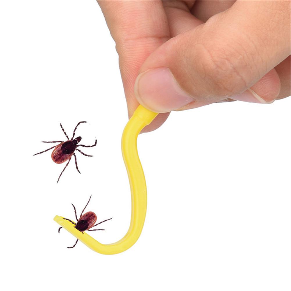 2pcs Pet Tick Removal Tool Dualteeth Mite Twister For Cats Dogs Effective Parasite Cleaning Hook Remover - 5