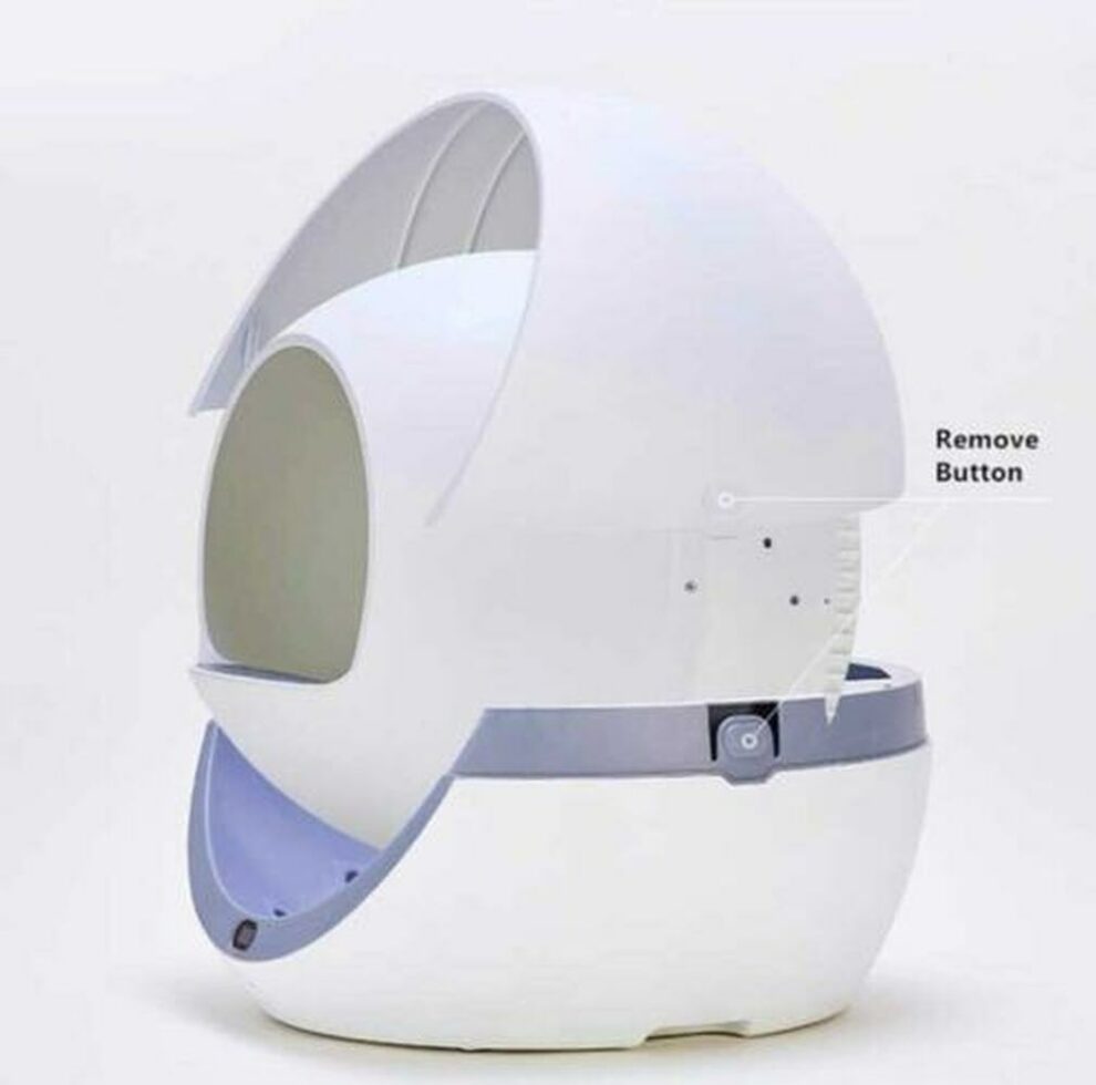 Petree Automatic Selfcleaning Cat Litter Box With Rotary Training Free Shipping