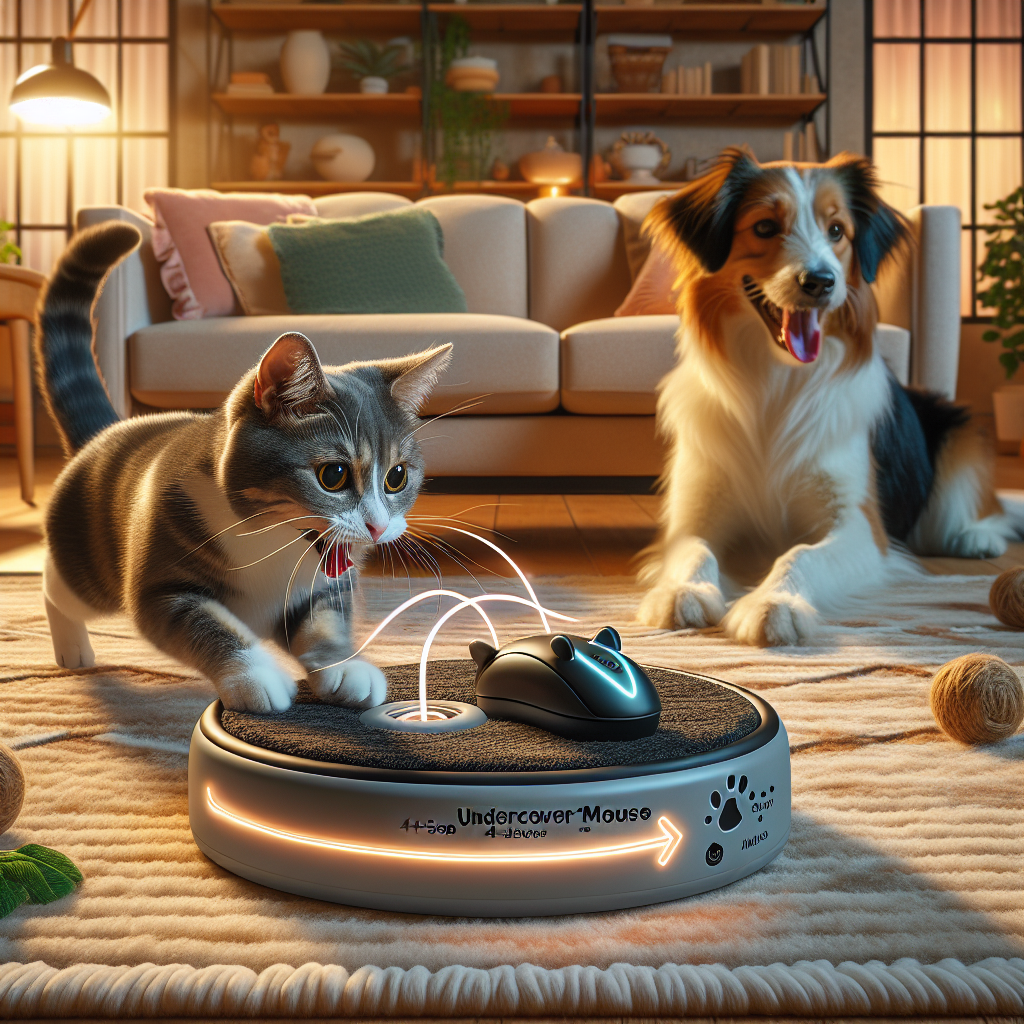 Exploring the Four-Speed Settings Pet Toy That Mimics Mouse Movements  