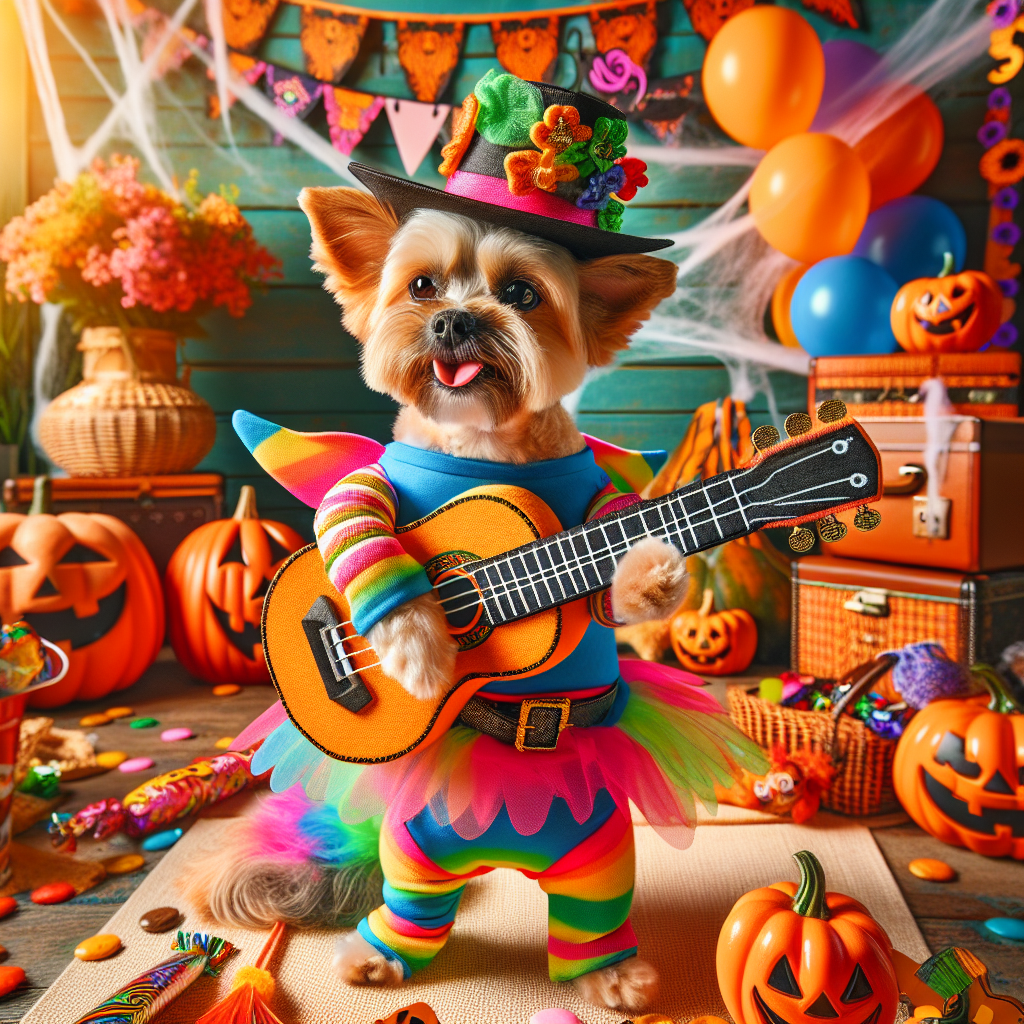 Why Choose a Humorous Guitar Player Costume for Your Pet This Halloween?  