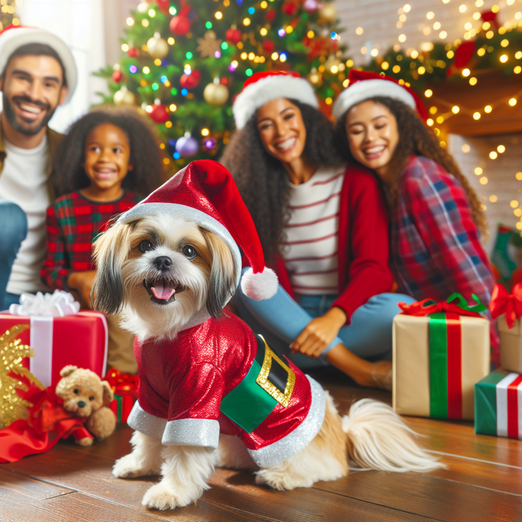 Creating Memorable Moments with Playful Santa Costume for Pets Photo Opportunities  
