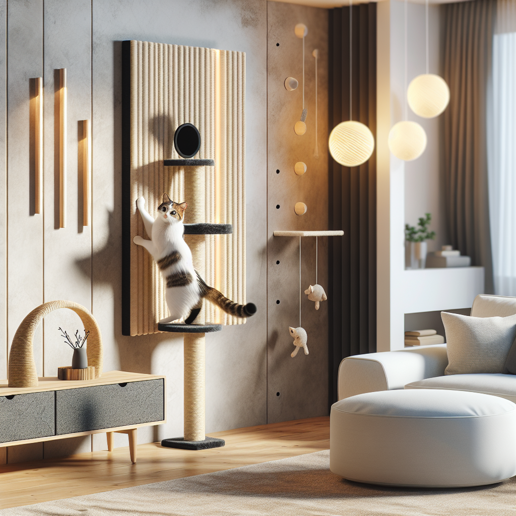 Choosing the Best Wall-Mounted Scratching Post for Small Spaces