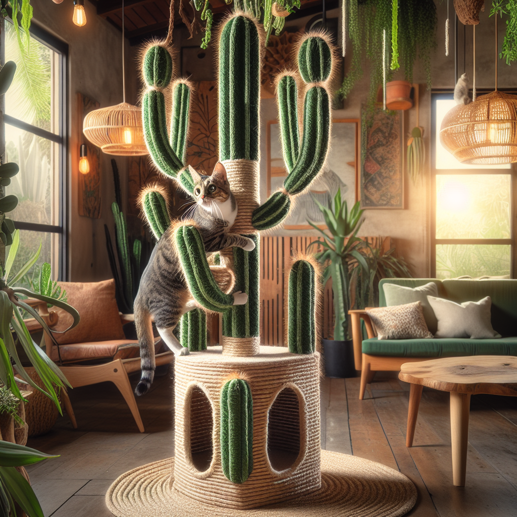 Creating a Natural Environment Inspired Cat Furniture for Felines  
