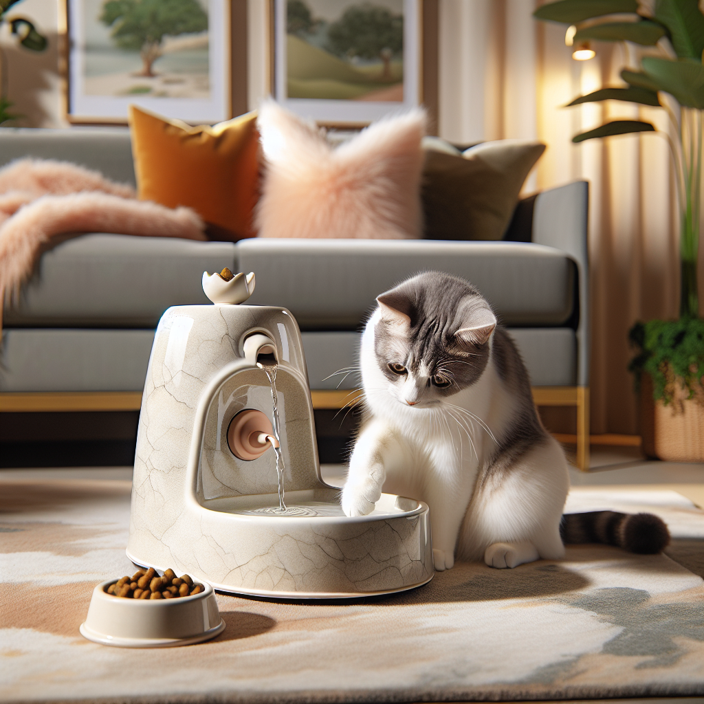 Enhancing Pet Hydration: The Benefits of Using an Electric Ceramic Cat Water Fountain  