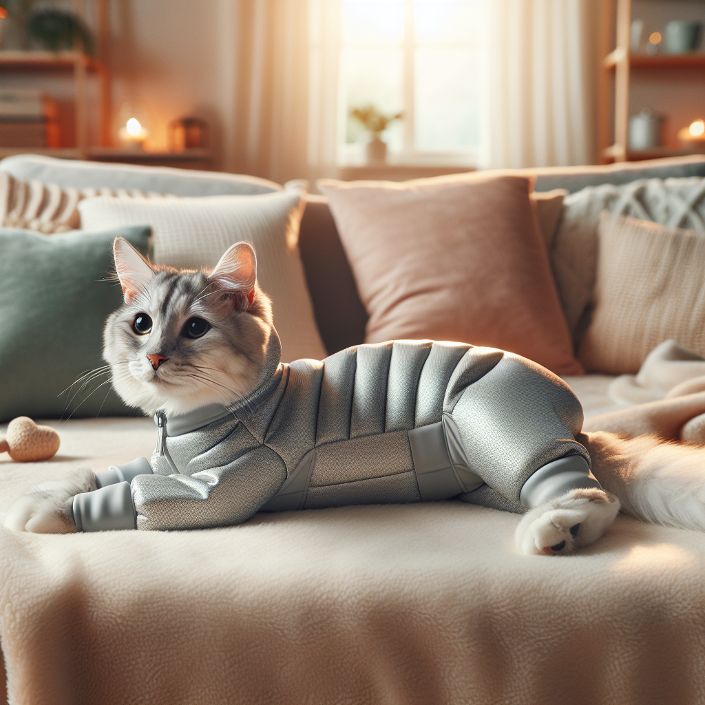 Understanding the Importance of a Breathable Recovery Suit for Cats After Surgery  