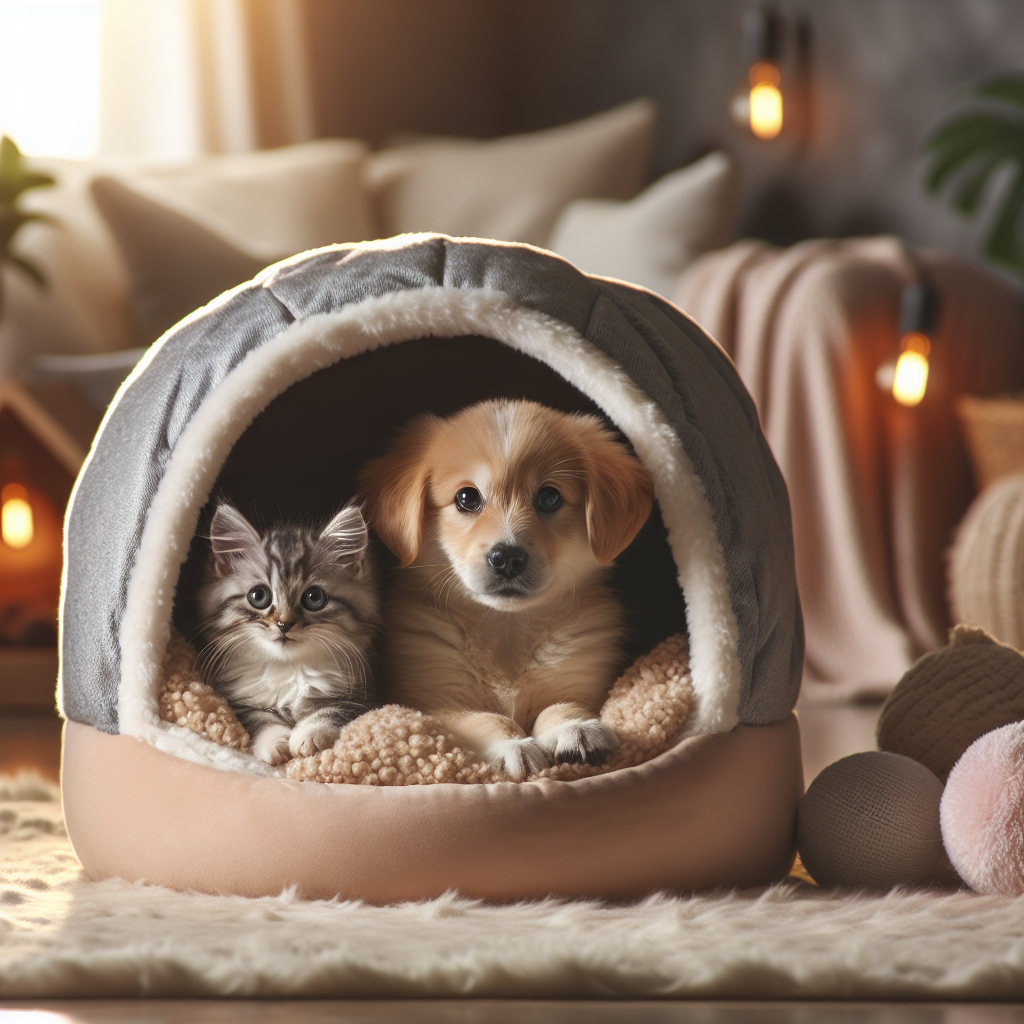 How Soft Indoor Kennels Cater to Burrowing Pets Like Kittens and Puppies  