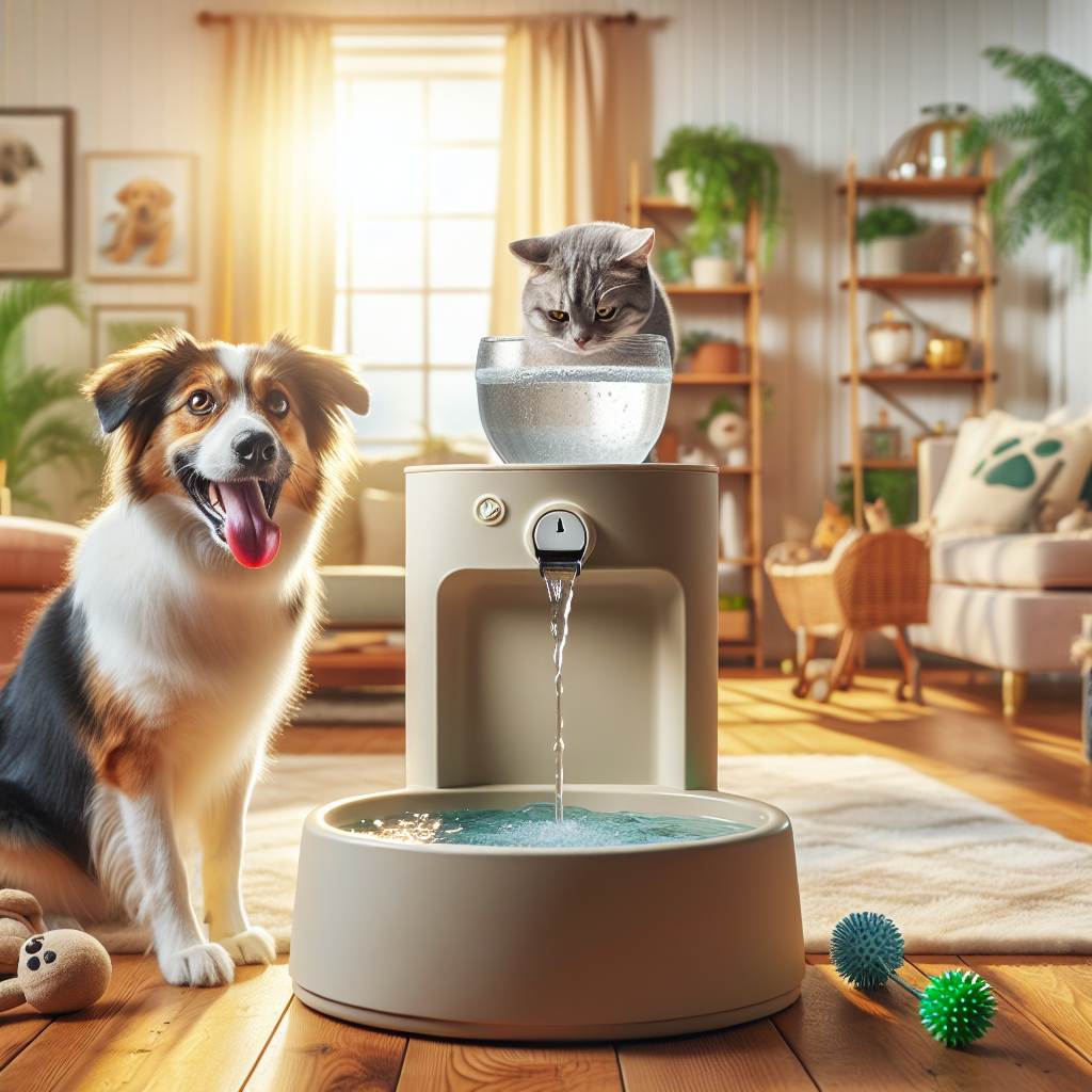 Understanding the Benefits of Using an Automatic Pet Water Fountain for Dogs and Cats  