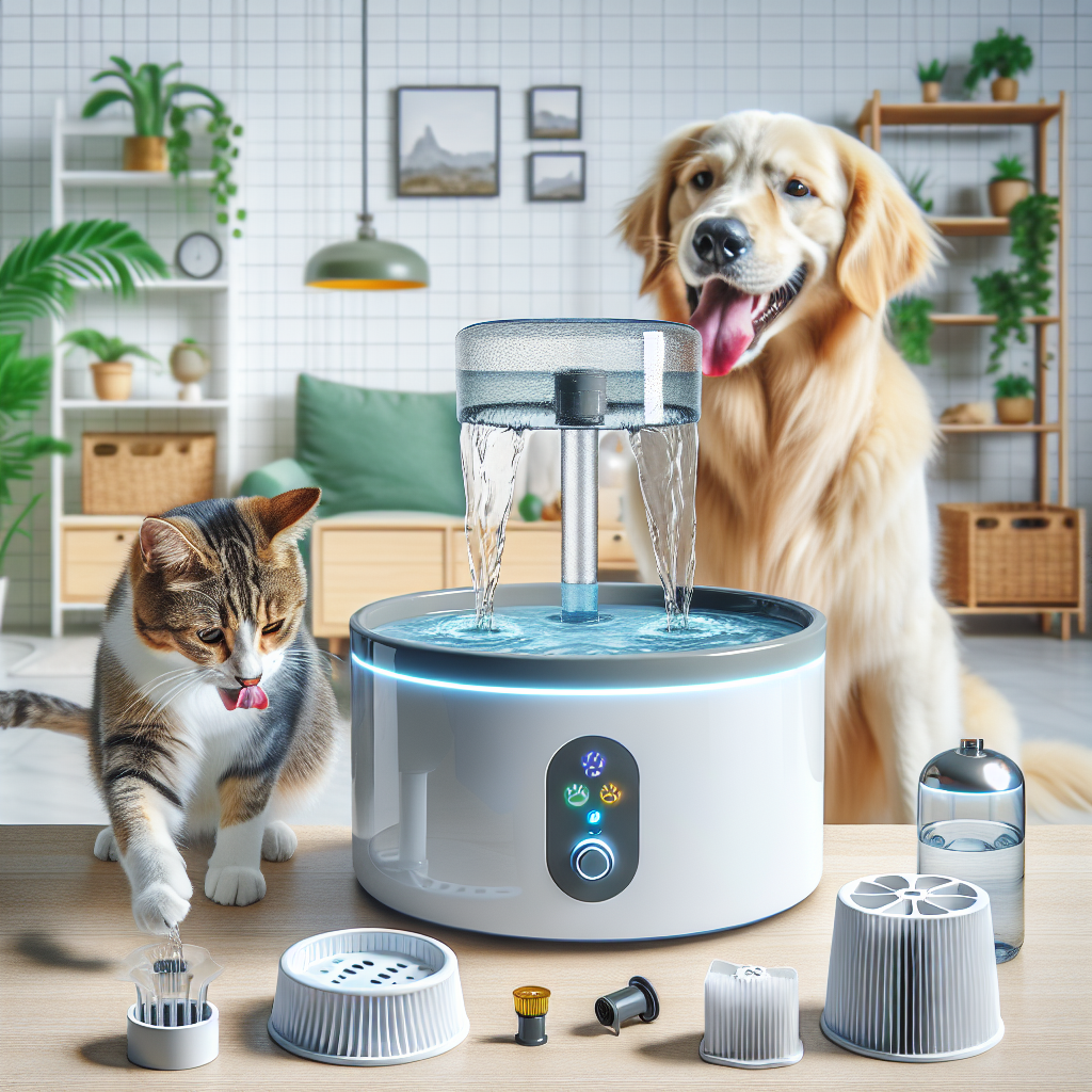 Easy Maintenance Tips for Automatic Pet Water Fountains  