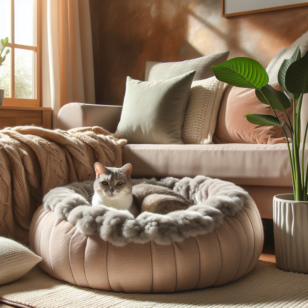 Understanding the Benefits of a Comfortable Round Cat Bed for Enhanced Pet Relaxation  