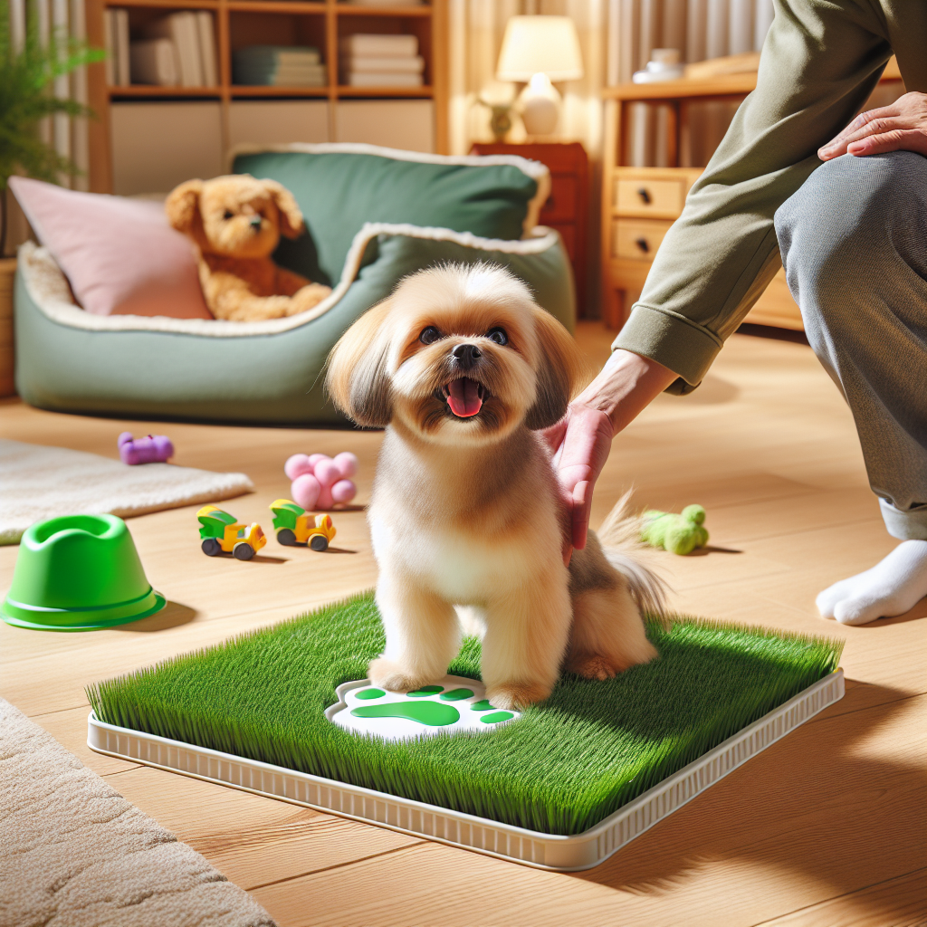Understanding the Benefits of Using Realistic Grass Surfaces for Indoor Dog Potty Training  