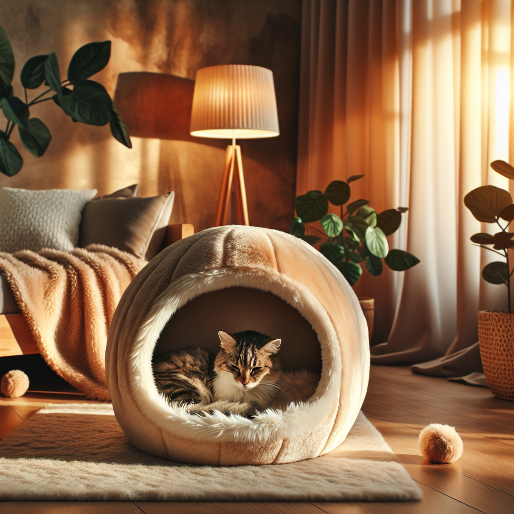 Creating a Warm and Inviting Pet Cave for Restful Sleep  