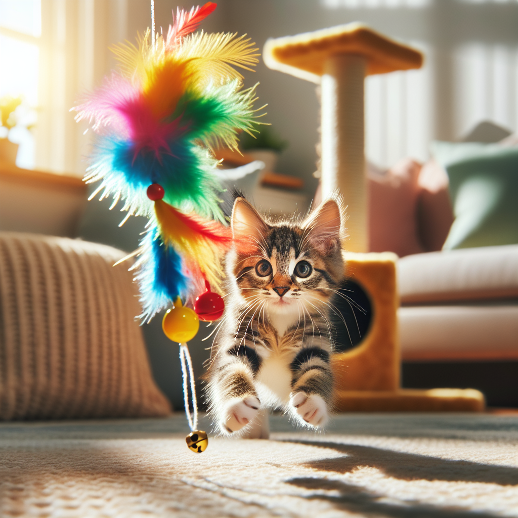Understanding the Importance of Interactive Feather and Bell Cat Toys for Playful Kittens Understanding the Importance of Interactive Feather and Bell Cat Toys for Playful Kittens