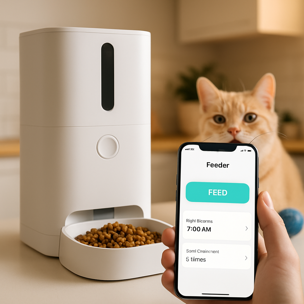 Choosing the Best Automatic Pet Feeders with Smartphone App Control Choosing the Best Automatic Pet Feeders with Smartphone App Control