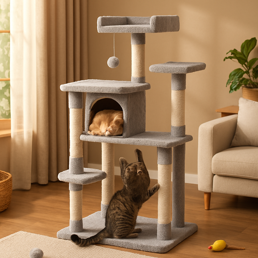 Creating a Cozy Cat Condo for Feline Relaxation and Security  