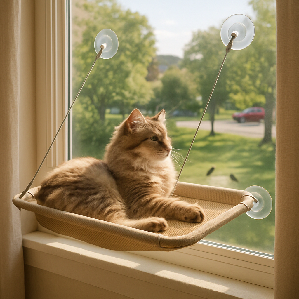 Features of a Breathable Pet Bed for Cats to Lounge by the Window  